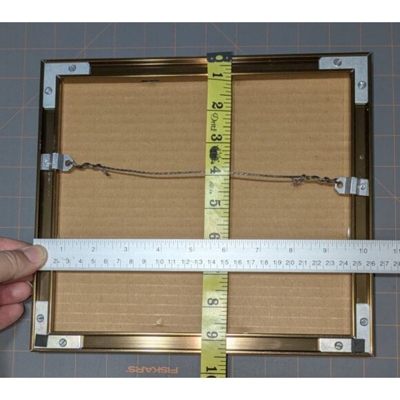 Redlands Pride Fruit Crate Art Print Gold colored metal Frame kitchen - Picture 7 of 7